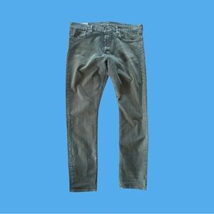 Polo Ralph Lauren Men's Dk Green Denim Sullivan Slim Jeans Cotton Wash 5-Pocket